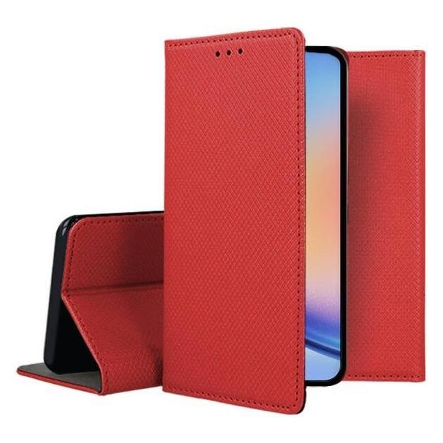 OEM Smart Magnet Hülle für Samsung Galaxy A55 5G rot (Samsung Galaxy A55) (5907457721654)