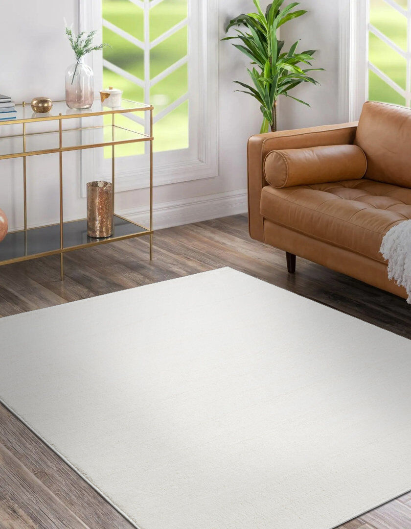 Brayden Studio Bakar Area Rug Cream Rectangle 120 x 170cm