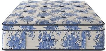 Designs Luxe Euro Pillowtop Mattress - Full, Plush - Ballard Designs