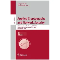 Applied Cryptography and Network Security, Fachbücher von Kangkook Jee, Aniket Kate