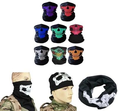 Uplifted Goods Breathable Cycling Face Cover Mask Lightweight Summer Bandana purple