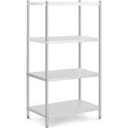 Royal Catering Edelstahlregal - 100 x 60 x 180 cm -  - 200 kg