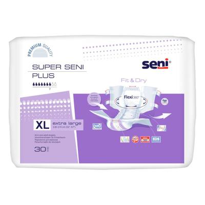Seni Super Plus Inkontinenzslip XL 30 St Windeln