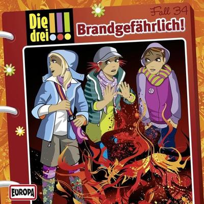 Fall 34: Brandgefährlich! - Hartmut Cyriacks,Peter Nissen, Audio, 4064066615185