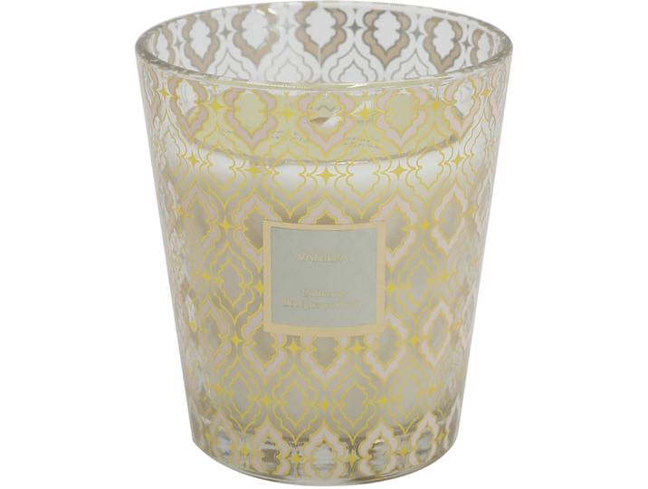 Kerze Natural & Feminine Glamour Gold Wachs/Glas 10 cm - Material: Glas/Wachs