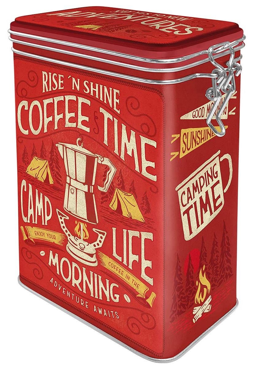 Dripio Retro koffiebus 1,3 liter Camp Coffee Time luchtdicht