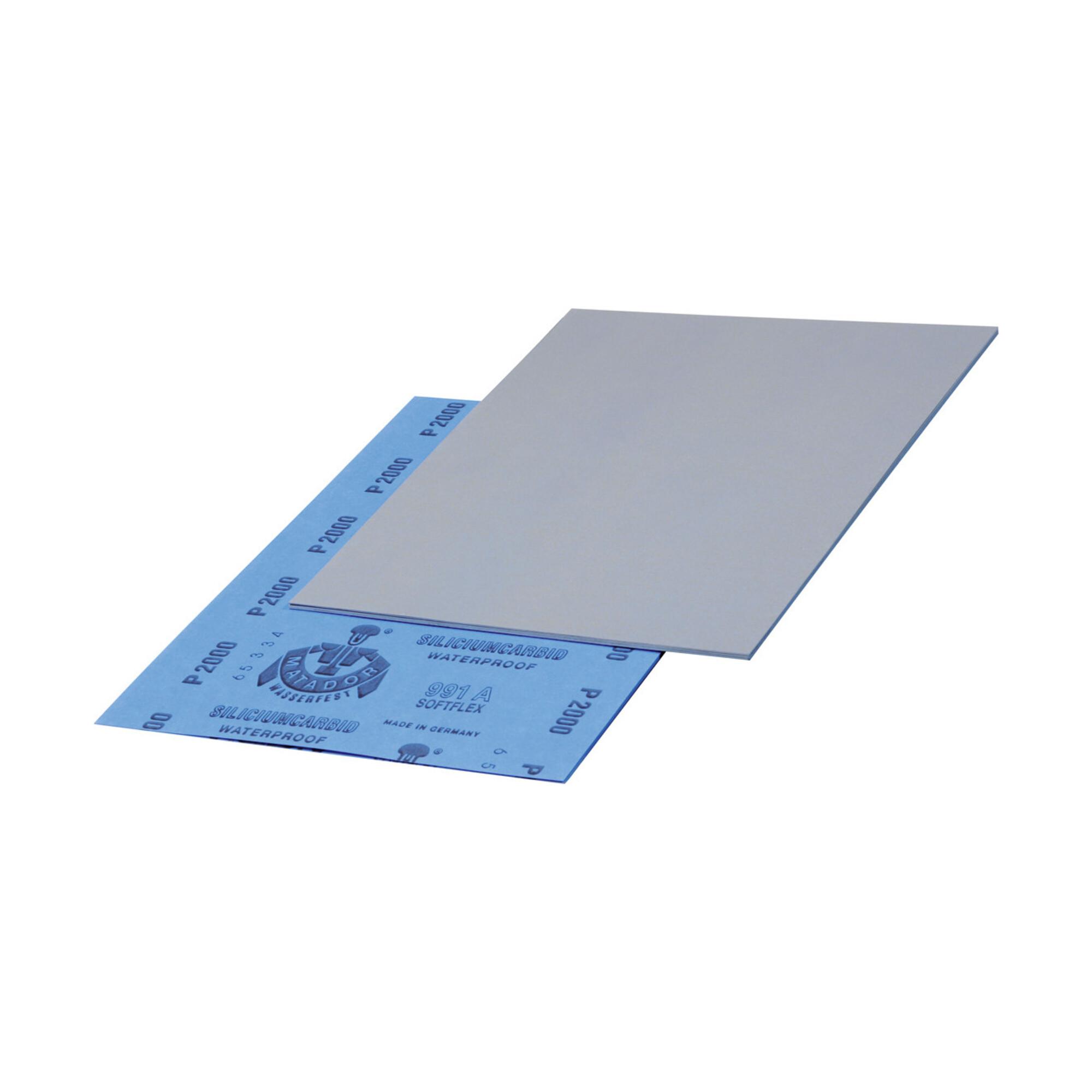 Starcke Schleifpapier (SiC) wasserfest Matador, 230x280 mm, Körnung: 7000 (132422)