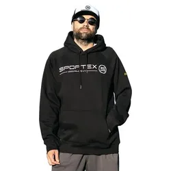Sportex Hoodie Herren (Black), Schwarz, M
