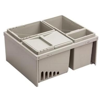 Default Affaldssystem til skuffe 3x11L + 1x3L B60 (33 l) (5701137107260)