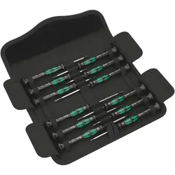 Wera Kraftform Micro 12 Universal 1 Elektronik-Schraubendrehersatz, 12-teilig - 05073675001