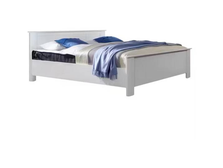 Boxxx Bett, Weiß, 160x200 cm, BQ - Bündnis für Qualität, Made in Germany, DIN EN ISO 9001, in verschiedenen Größen erhältlich, Schlafzimmer, Betten, Doppelbetten