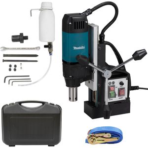 Makita Magnetbohrmaschine HB351, 1050W, 11000N Magnetkraft, Weldon-Aufnahme, bis 35mm Ø