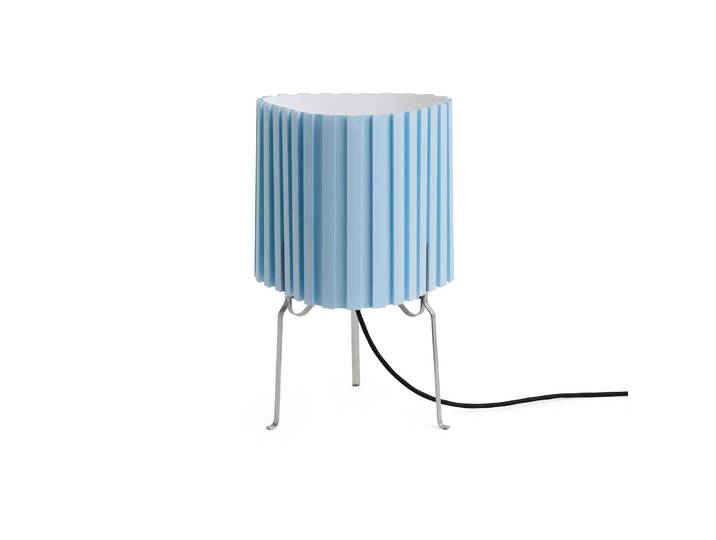 HAY Canelé Tischleuchte Soft blue