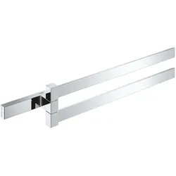 Grohe, Handtuchhalter + Handtuchhaken, Selection Cube Doppel-Handtuchhalter