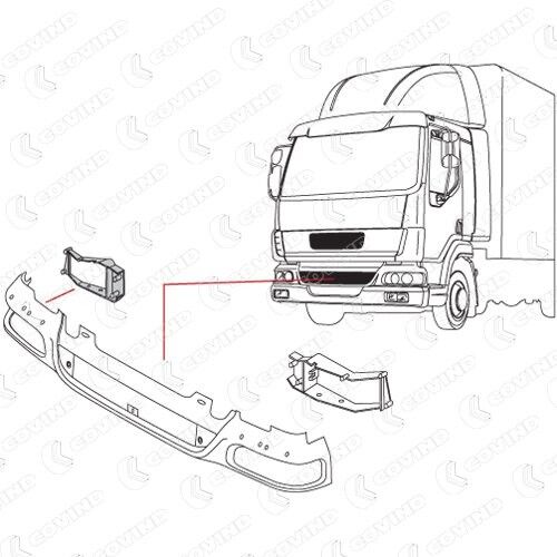 COVIND LF0/100 Base, headlight