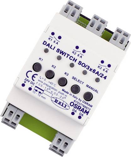 Osram HOMELIGHTING DALI SWITCH SO 3X6A/24 8X1 LED-Trafo Konstantstrom 24 V/DC 1St.