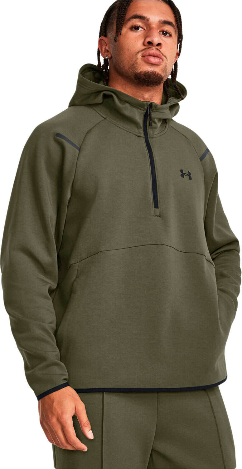 Under Armour ua unstoppable sudadera hombre Verde (XL)
