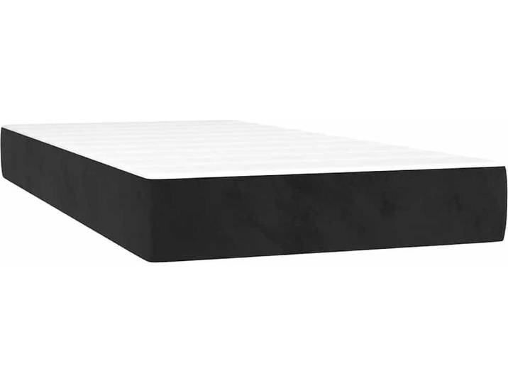 Matelas à poches pour enfants\, Noir\, 80X160 Cm\, velours Lumarko