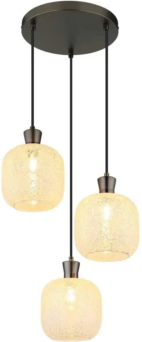 Globo Lighting Hängeleuchte   ¦ schwarz ¦ Maße (cm): H: 120  Ø: 30