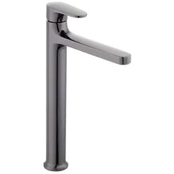 SAT Dark hohe Waschtischarmatur PVD Gun Metal SATBSDA285P