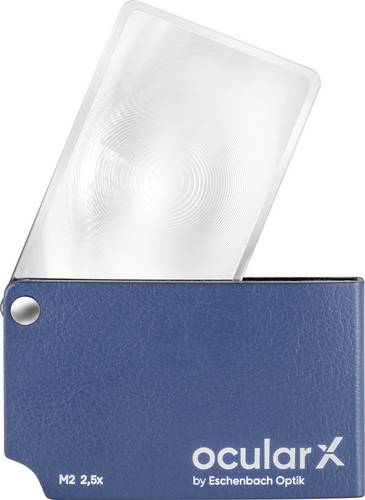 Eschenbach XM0201 ocularX M2 Handlupe Vergrößerungsfaktor: 2.5 x Linsengröße: (L x B) 7.4cm x 4.8cm