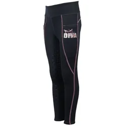 Harrys Horse Mädchen Kinder Reithose Equitights Diva Purple Full, Größe: 152