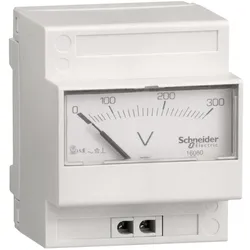 Schneider Electric 16060 Modulares Analogvoltmeter VLT, 0-300 V