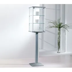 Schmuckvitrine mit Metallfuß JT-A4PF