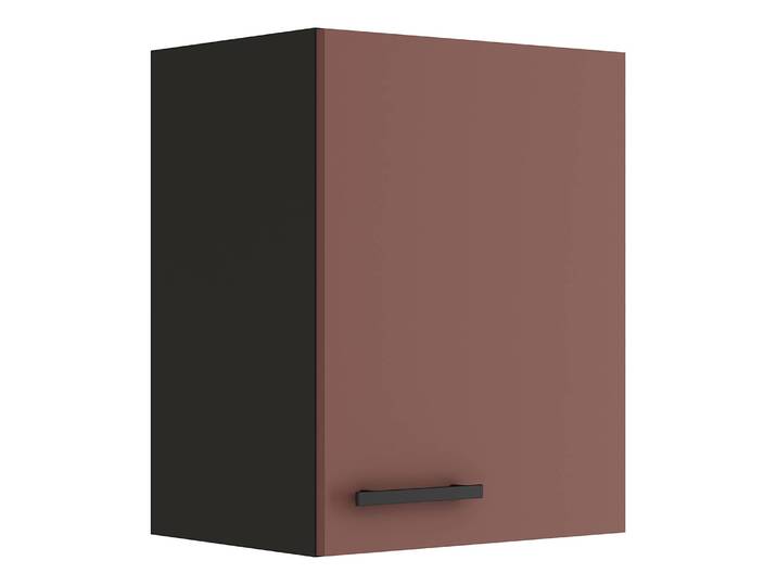 Armoire suspendue 45cm Rouge/Rouge rouille/Anthracite