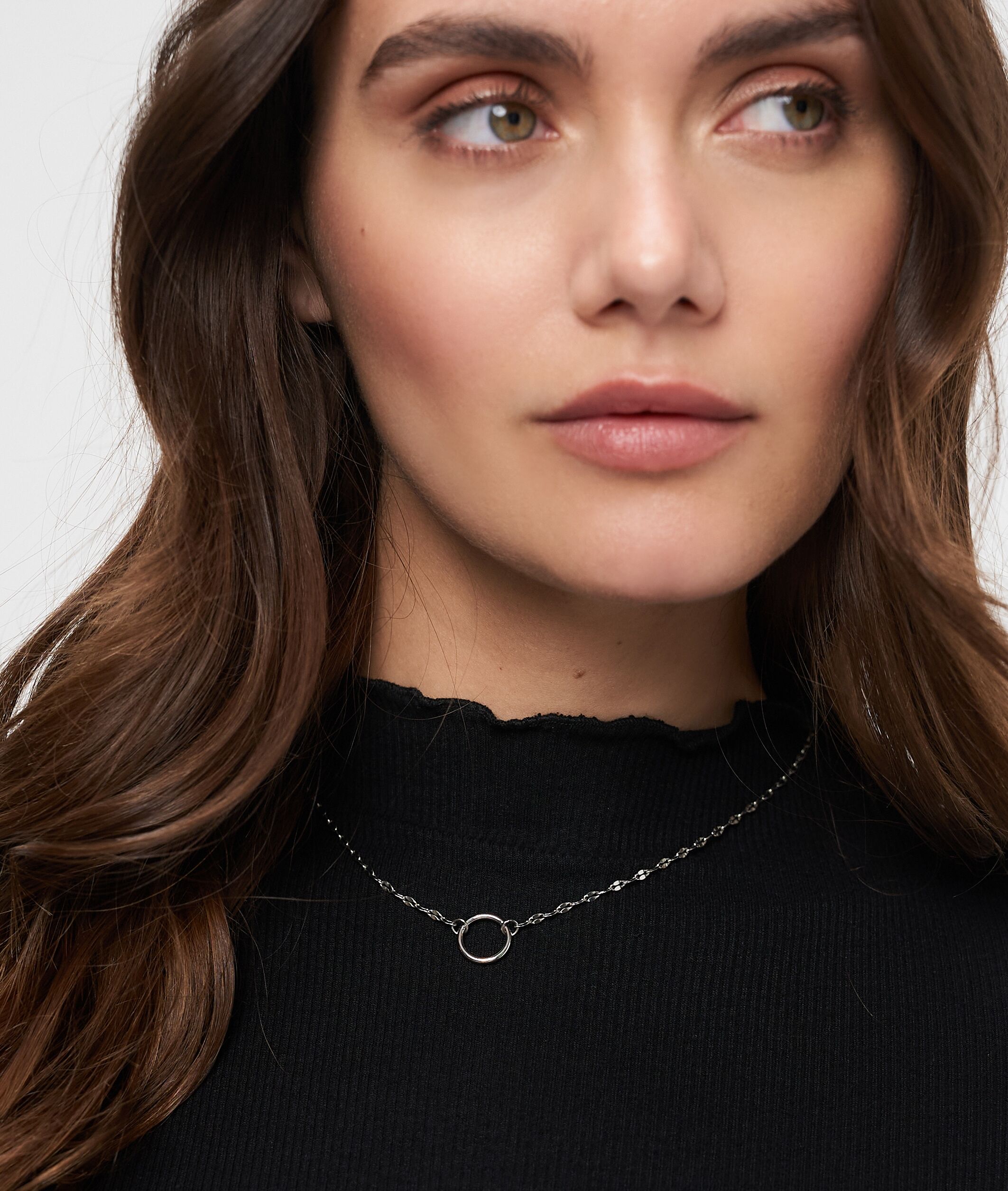 Tamaris "Schmuck Geschenk Edelstahl Charm Halskette The Lip Chain"
