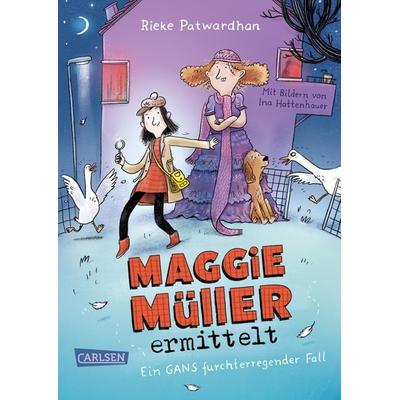 Maggie Müller ermittelt - Ein gans furchterregender Fall, Gebundene Ausgabe von Rieke Patwardhan, Carlsen, 978-3-551-55954-8