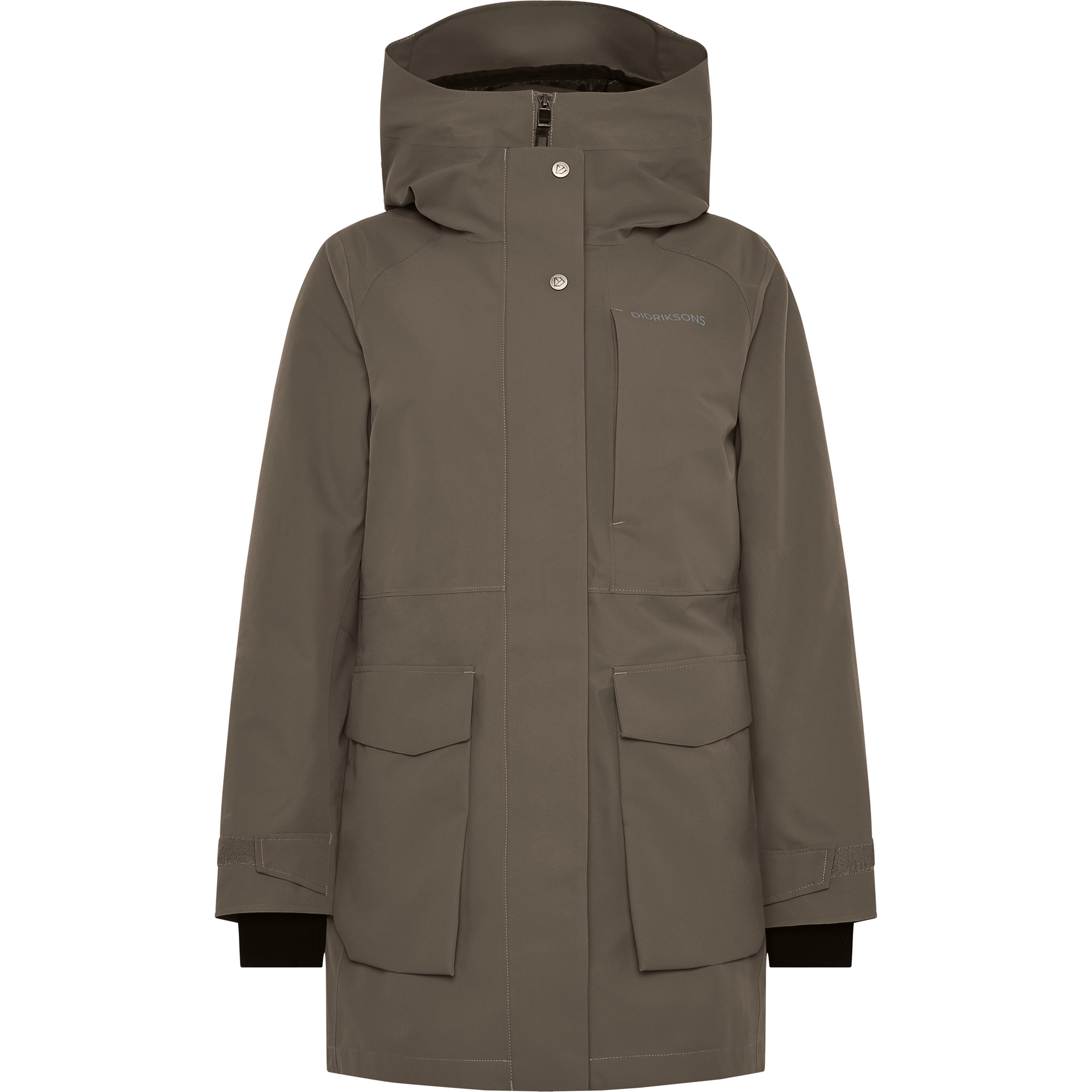 Didriksons Harriet Parka Damen Winterjacke braun Größe M Lifestyle Isolierend Wasserabweisend