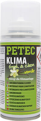 Petec Klimaanlagenreiniger/-Desinfizierer Klima Fresh & Clean Vanille (75 Ml) 71470 0.15l