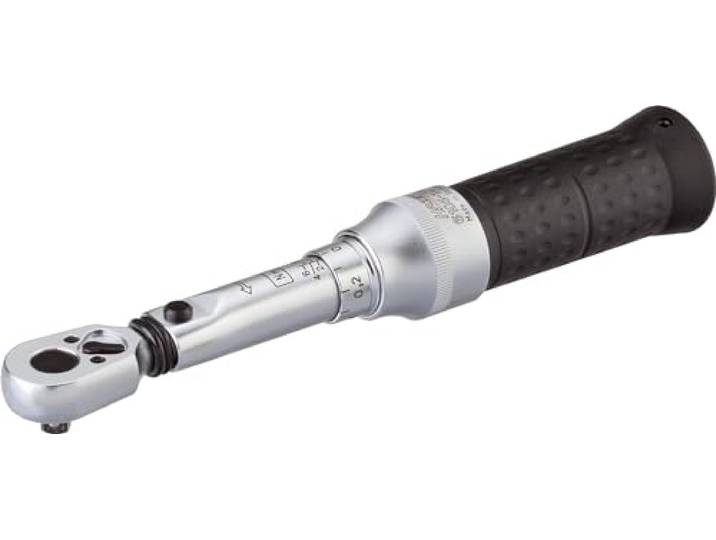 Clé dynamométrique HAZET 6106-1CT I Sortie : carré 6\,3 mm (1/4 pouce)\, tolérance : 4%\, 1-6 Nm I cliquet réversible facile à utiliser'.