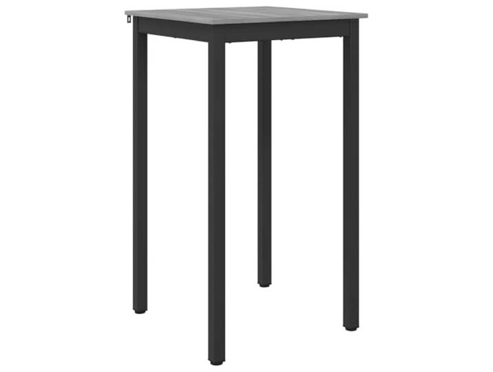 KDACVBMG Stehtisch aus technischem Holz, quadratisch, für die Küche Metallbeine, stabiler Rahmen, einfaches und elegantes Design, moderne oder traditionelle Dekoration