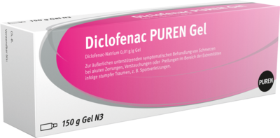 PUREN Pharma GmbH & Co. KG DICLOFENAC PUREN Gel 150 g 11354155