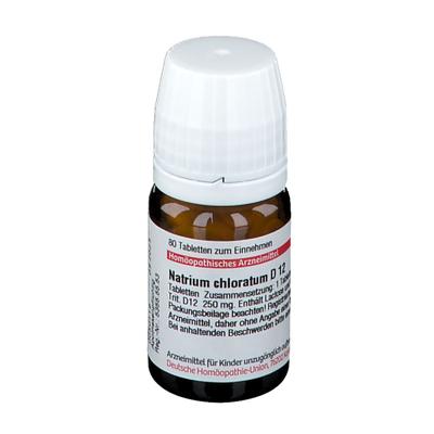 Natrium Chloratum D 12 Tabletten 80 St