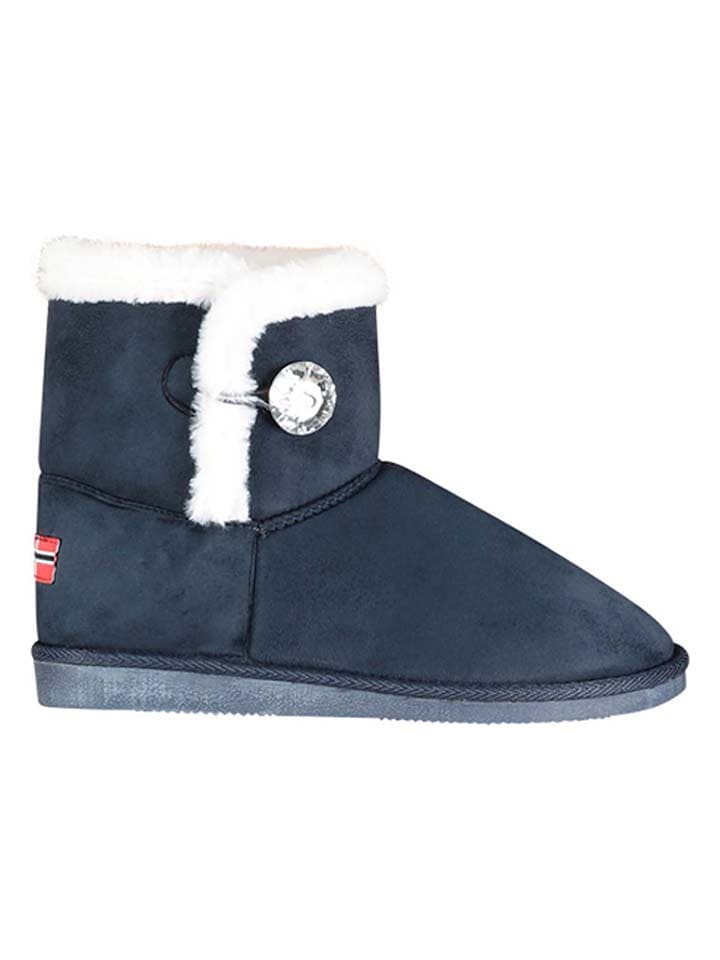 Geographical Norway Winterboots "Ogossip" in Dunkelblau - 39