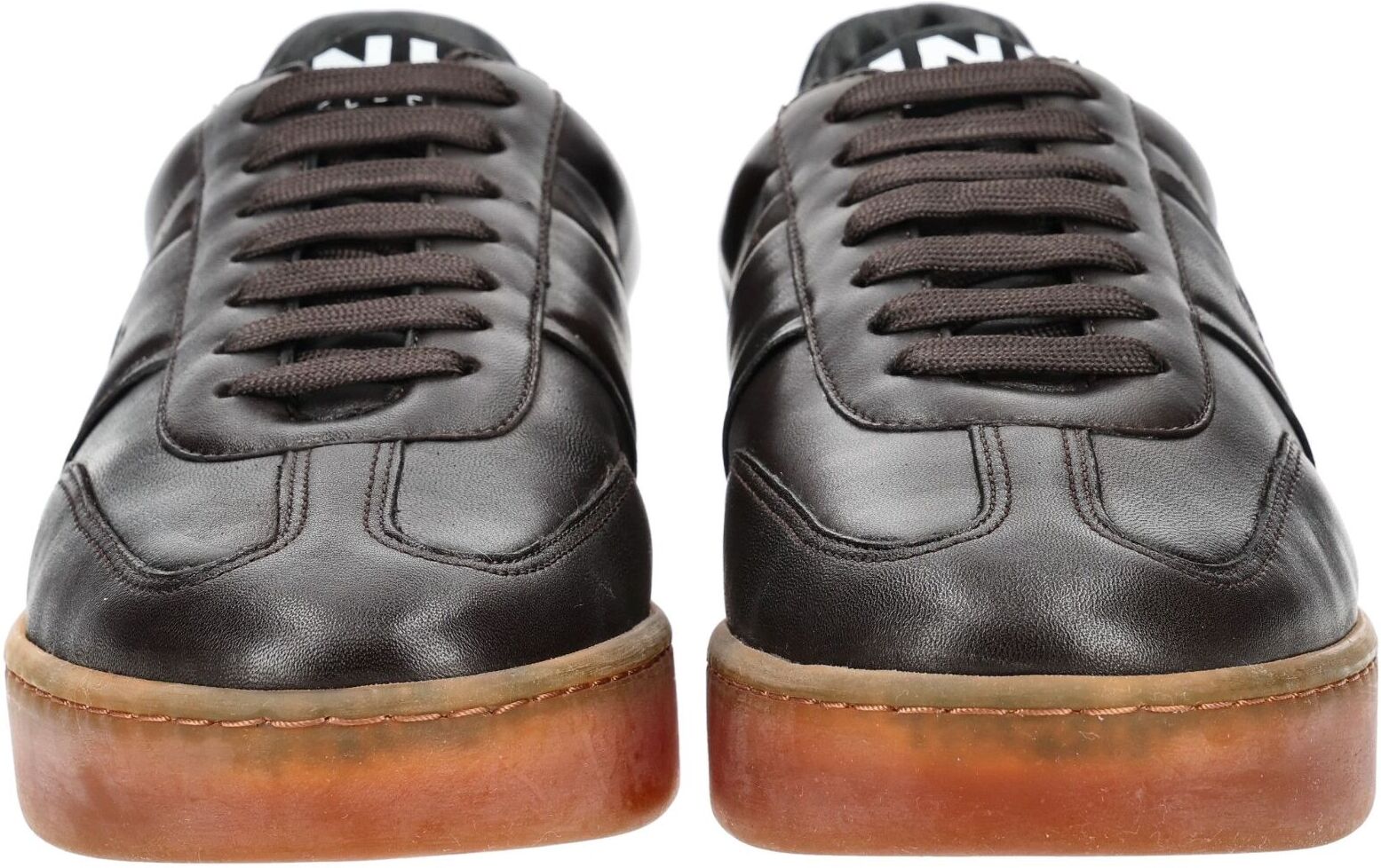 Sneaker MELVIN & HAMILTON "Melvin & Hamilton Sneaker Leder", Herren, Gr. 42, Leder, braun, Schuhe Sneaker