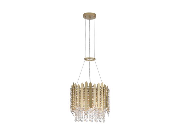Luxuriöse Pendellampe Spear Gold Searchlight