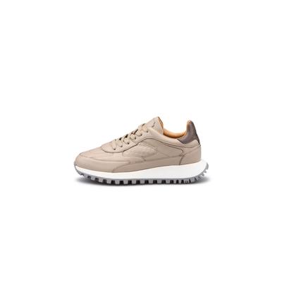 Sneaker LLOYD "STELLA", Damen, Gr. 38, beige, Leder, gemustert, Basic, Schuhe Sneaker, mit herausnehmbarem Fußbett