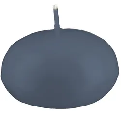 Kopschitz Kerzen Kerzen, XXL Schwimmkerzen Pacific Blue Blau/Grau 3,2 x 8 cm, 8 Stück Dose