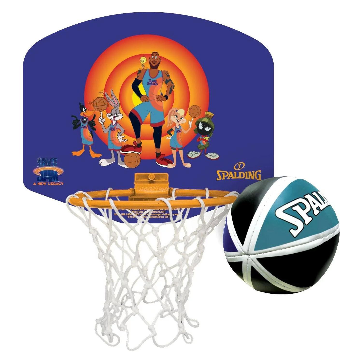 Spalding Basketballbrett Mini Space Jam Tune Squad lila-orange 79005Z (T3208)