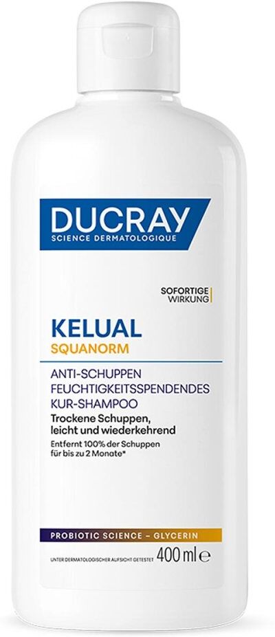 DUCRAY KELUAL SQUANORM Shampoo Trockene Schuppen 400ml