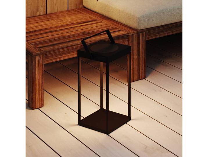 Markslöjd Deko Solarleuchte Pure, dimmbar, schwarz, Metall, Modern, Solarleuchte