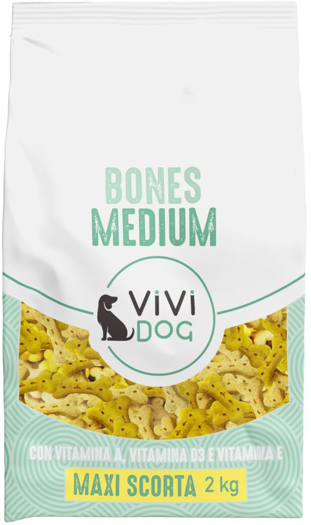 Vivi Dog Biscotti Cane Bones Medium 2KG