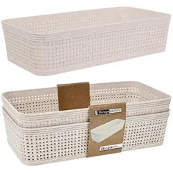Storage Solutions, Aufbewahrungskorb, Aufbewahrungskorb (13.30 cm, 2x)