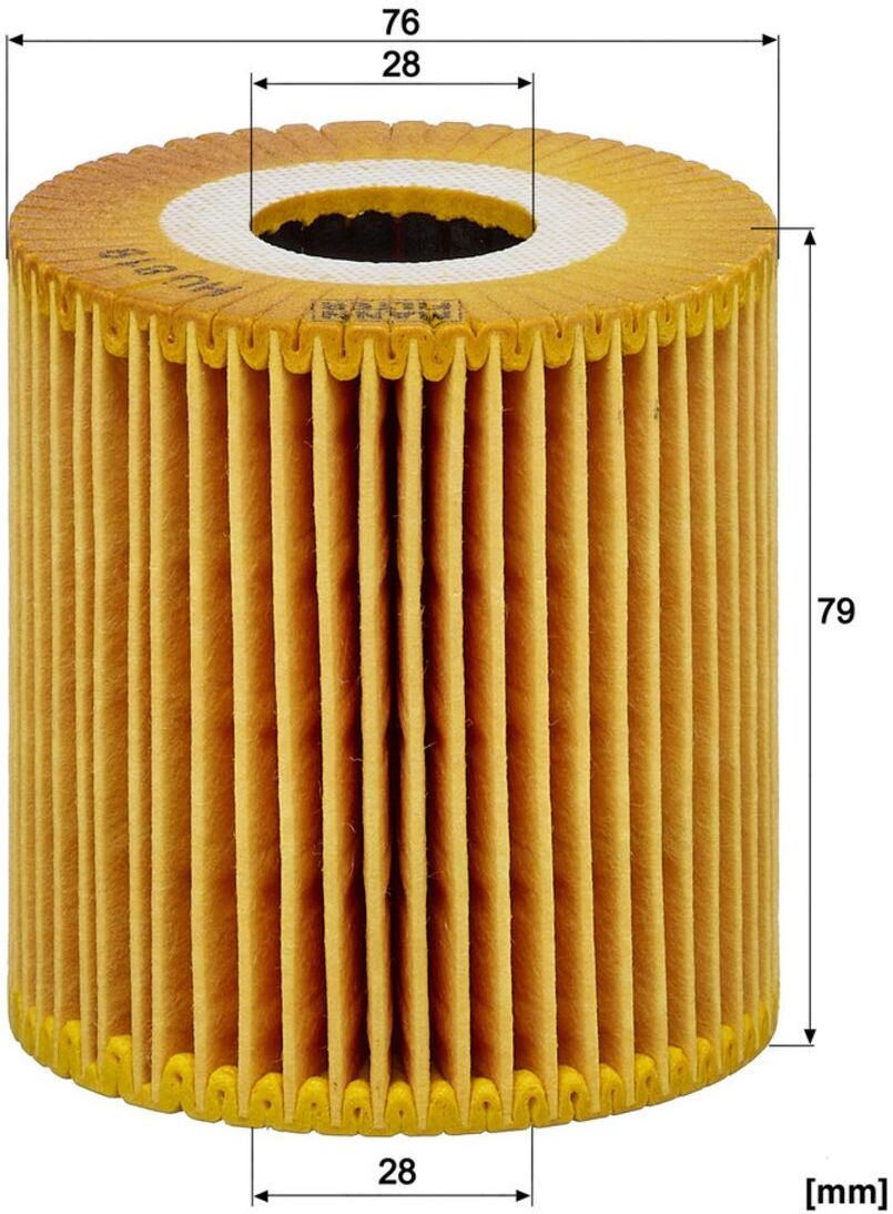 Mann-Filter Filtro olio HU 819 x