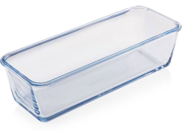Auflaufform GENIUS, transparent, 1,8 l, Borosilikatglas, Auflaufformen, Auflaufform, Backofengeeignet bis 250C, gefriergeeignet -18C, 1800 ml