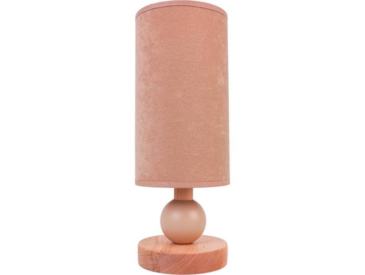 Kindertischleuchte Bolla, Naturfarben, Goldfarben, Beige, Holz, Erle,Erle, 31.5 cm, Lampen & Leuchten, Innenbeleuchtung, Kinderzimmerlampen, Kindertischleuchten